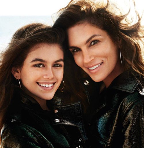 ESTILO CINDY CRAWFORD KAIA GERBER