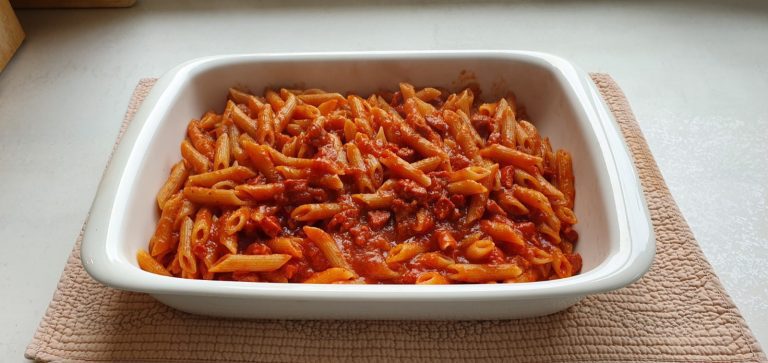 Macarrones con chorizo para ser la mejor madre del mundo