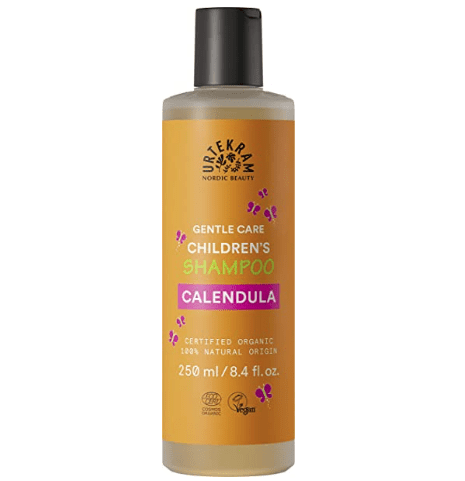 Urtekram Champú. El mejor champú natural para bebés y niños. Champús de ingredientes naturales para niños sin sulfatos, pieles sensibles, pelo suave.