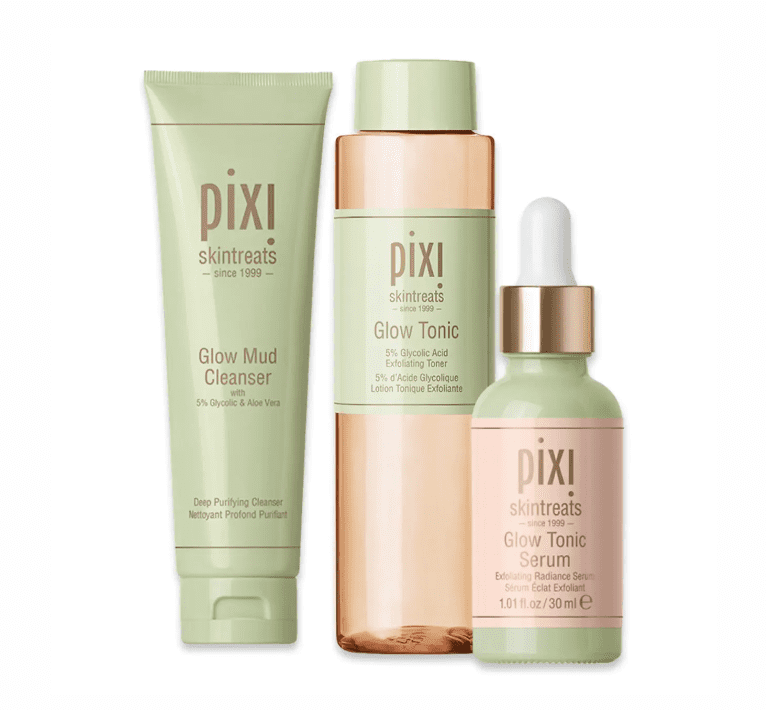 PIXI GLOW RUTINE PIXI Sephora Black Friday 2022. Promociones, descuentos, ofertas. Código descuento en cuidado facial, tratamiento, maquillaje, cabello.