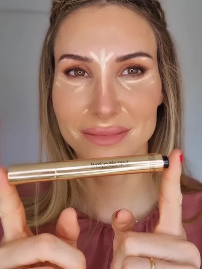 Yves Saint Laurent iluminador Touche Éclat. Mi opinión, dónde, cómo usar el iluminador líquido y corrector icónico. Iluminador maquillaje YSL.